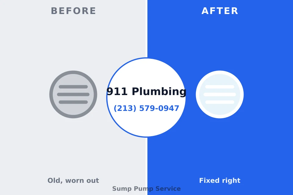 Before and after: plumbing repair New Hampton, IA